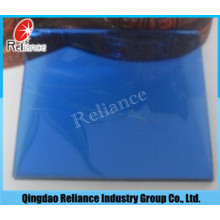 Cristal reflectante azul marino de 6 mm con ISO